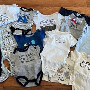 Baby Boy 0-3 month bundle #1